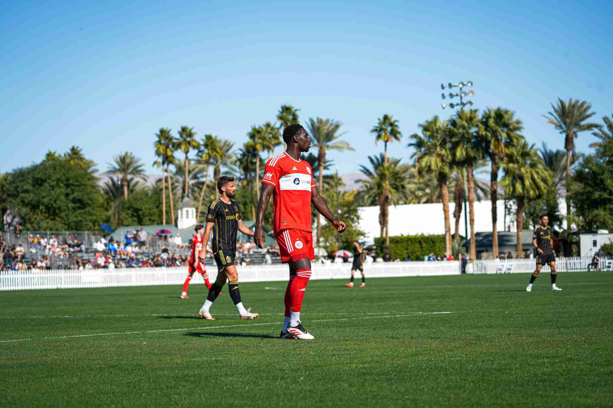 Carlos Terán playing against ALFC At Coachella Valley Invitational