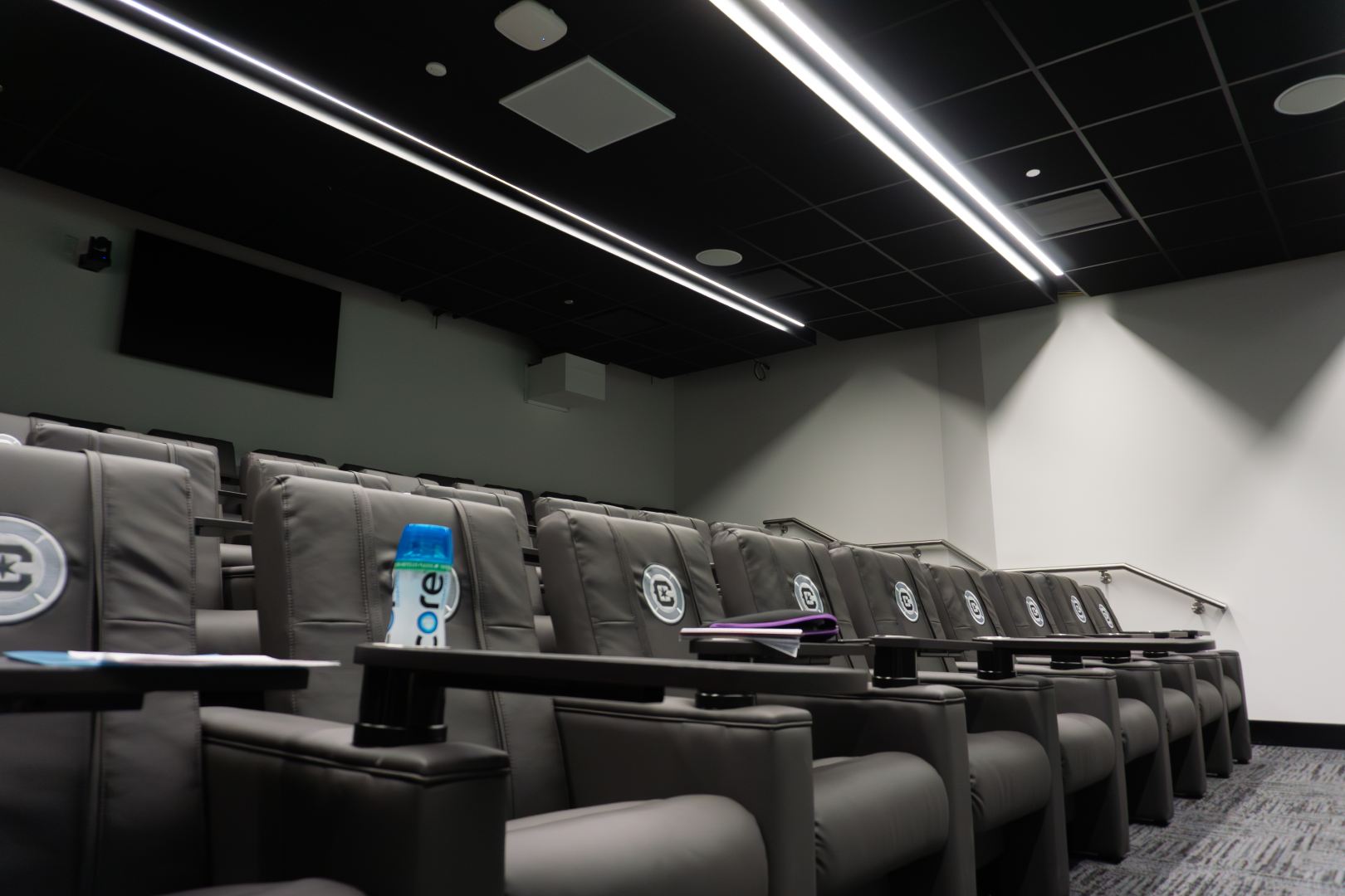 The game analysis room at the Endeavor Health Performance Center on March 3, 2025