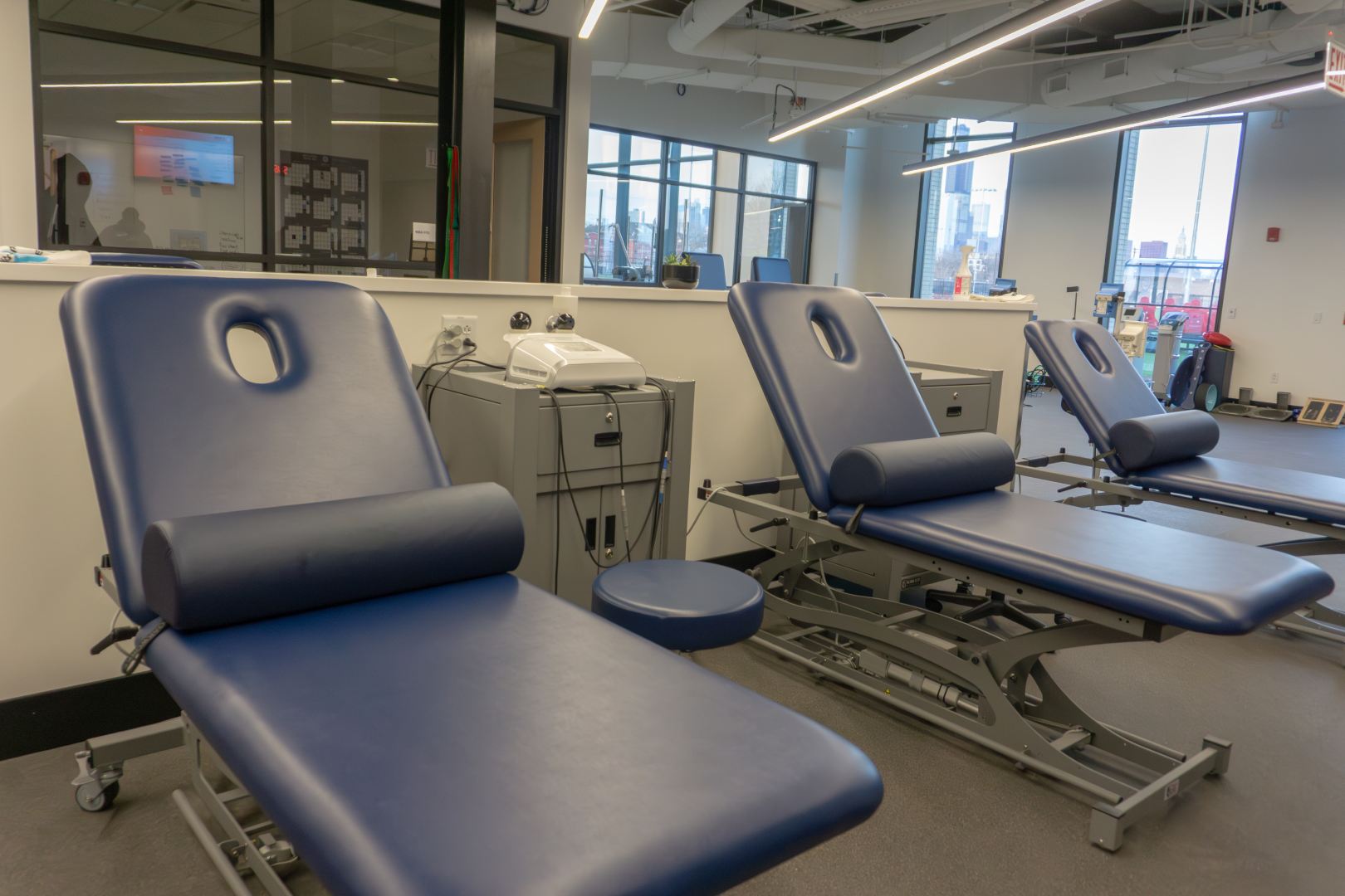 The first team sprots medicine area at the Endeavor Health Performance Center on March 3, 2025