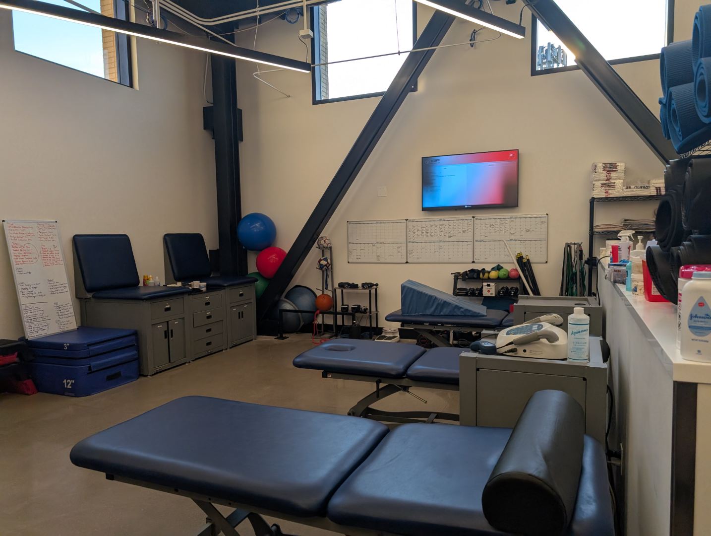 sports medicine area for academy players at the Endeavor Health Performance Center on March 3, 2025