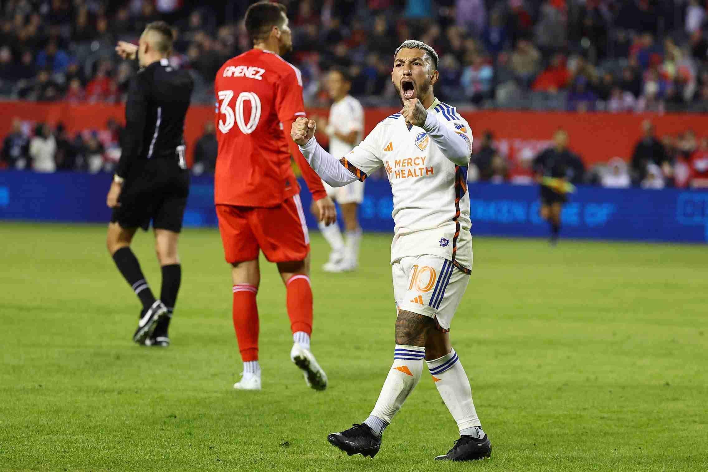 Another Acosta – Lucho – was the star of the show when Cincinnati beat the Fire in the home opener. 