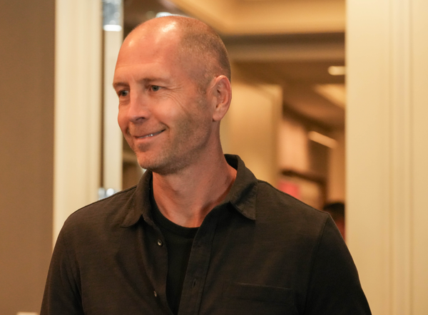 Close up shot of Gregg Berhalter as he is named Director of Football and Head Coach for the Chicago Fire